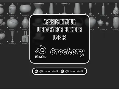 Assets in Your Library for Blender Users 3D model