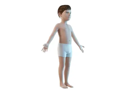  Full Kid Boy Anatomy 