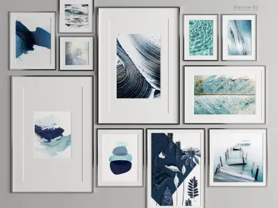 pak Art Frame 300 3D Model Pack