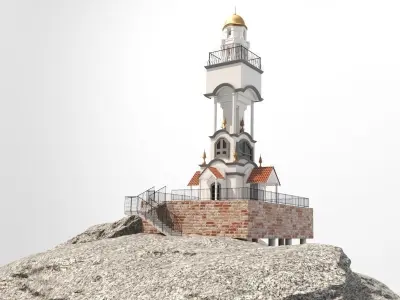 Lighthouse 3D model 15