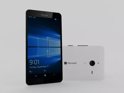 Microsoft Lumia 640 Xl 3D model