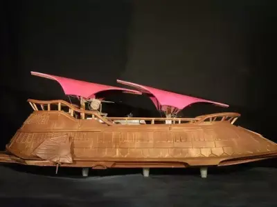 Jabba Sail Barge 3D print model