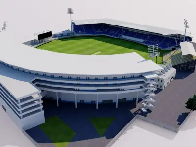 Sabina Park - Kingston Jamaica 3D model