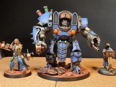 Dark Techno - Servobots 3D print model