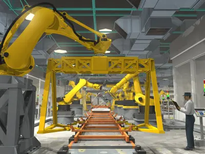  Massive Modular Robot Factory 