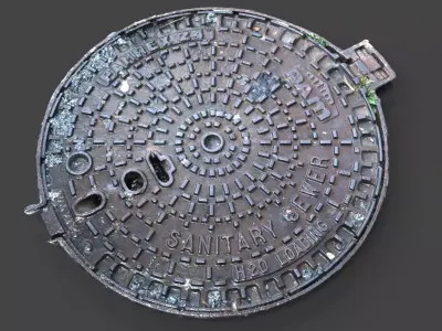 Pamrex Utility Cover 3D model
