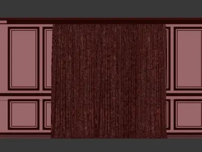 Curtain Set 265 3D model