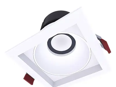  spotlights for home Low-poly 3D model