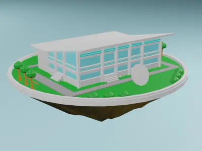 Mini Building 3D model