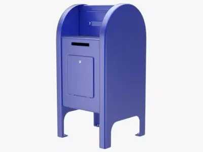 Post Box 2 3D model