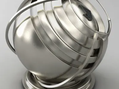VRAY SHADER---METAL---Palladium Texture