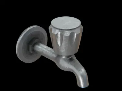 Long body TAP worn Low-poly 3D model