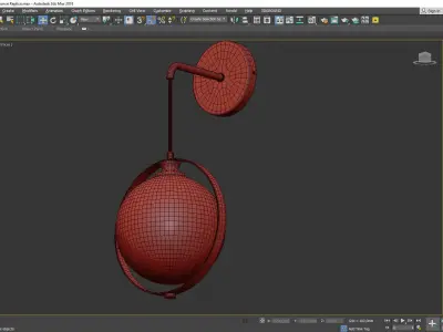 PIONEER BRASS BALL Low-poly 3D model