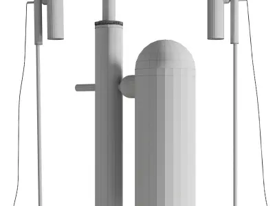 SCHWUNG ODYSSEY 1 FLOOR LAMP Low-poly 3D model