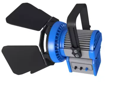 Detailed Stage Ligh 3D model