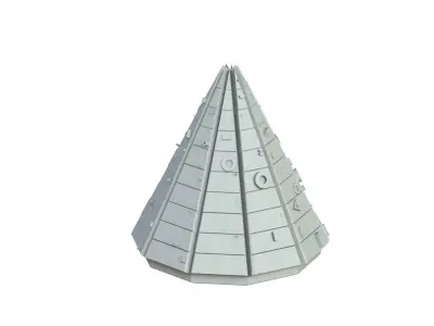 Sci Fi Object No 2752 Low Poly Low-poly 3D model