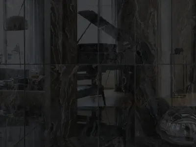 Wall Tiles Museum Orobico Dark 60x120 Set 1 Texture