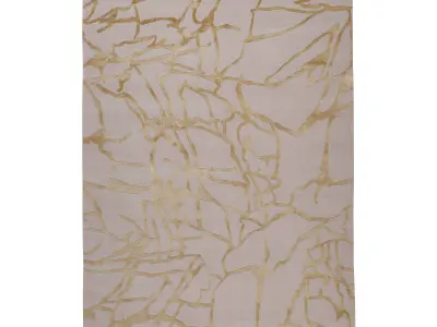  Tracery Gold RUG 3D model