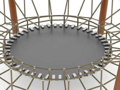 Lappset Spider M 3D model