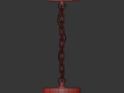 Hurley Pendant 3D model