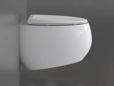 WC3 Toilet 3D model