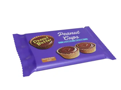 Birthday sweets Peanut Butter Cups 3D model