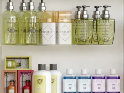 Pharmacy Showcase 3D model