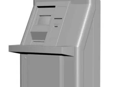 Automated teller machine ATM 3D model