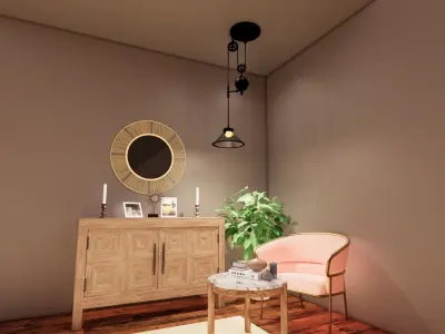 Pendant industrial style lighting -Revit 2018- 3D model