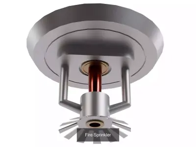 Fire Equipment 02 3D Model Pack