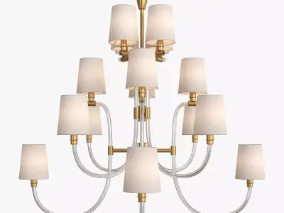 Clarice Large Chandelier by Julie Neill 3D model