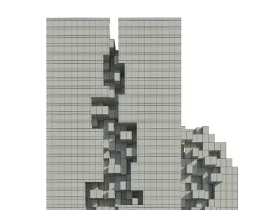 Office Buildings 3D Model Pack