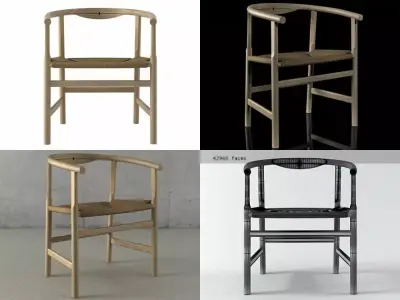 PP201 hans grd chair 3D model