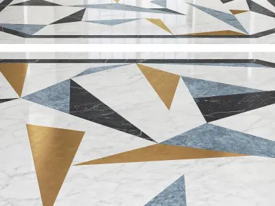 RJ Easy Design Marble Floor 01 3D model