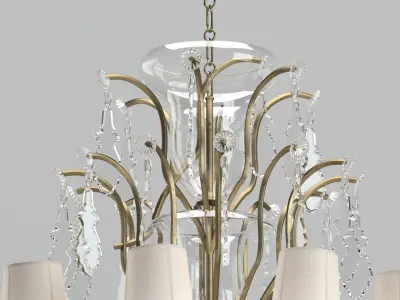 Chandelier 25 3D model