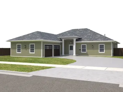 House-128 3D model