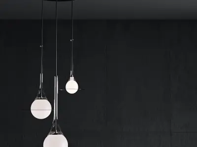 Ceiling lamp 3D model 15