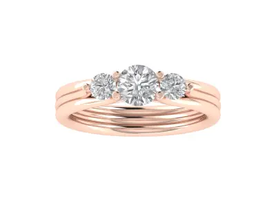 Women Ring  Render 3dm STL OBJ FBX TXT Details 3D print model 17