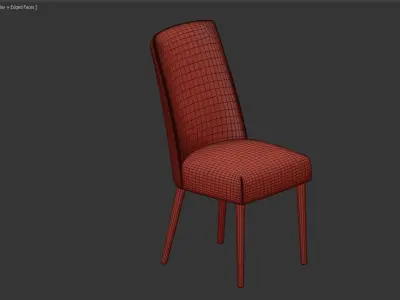chair Misty 3D model