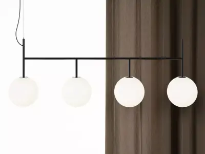 TR Bulb Suspension Lamp Free 3D model