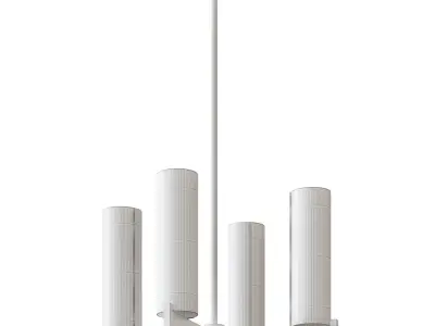  Kovacs LED Light Chandelier from the Tube Collection 3D model