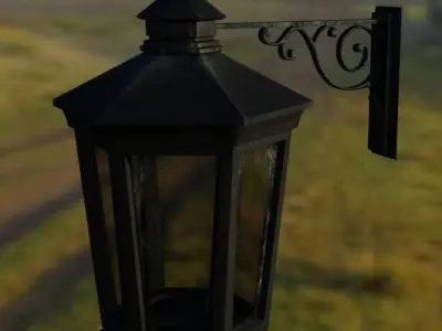 Lantern 3D model 7