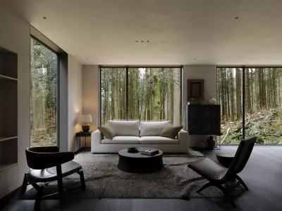 Industrial Living Interior scene 3D model