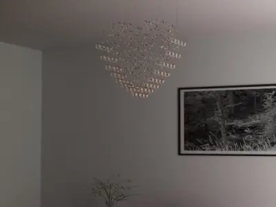 Modern Pendant Lamp 3D model