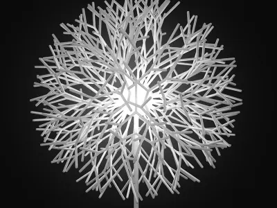 Standing Lamp 3D model