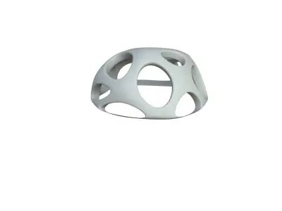 SciFi Cube Object No 51916 Low Poly Shape Low-poly 3D model