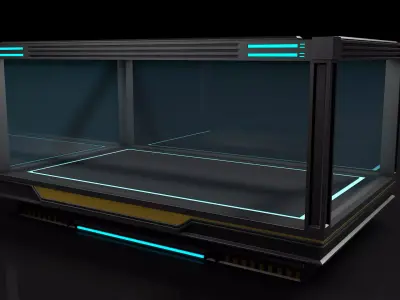 Sci Fi Incubator 3D model