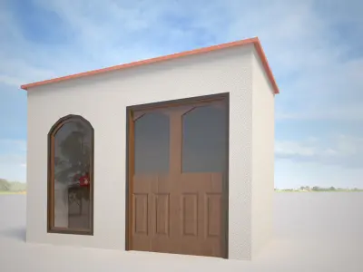 Window Door Model Set Free 3D model