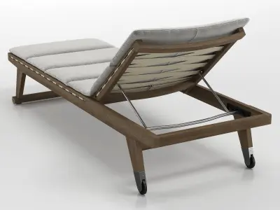 Gio Chaise Lounge 3D model