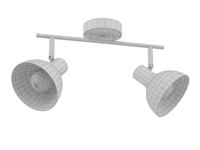 Plafondspot Reflekt van glas 3D model